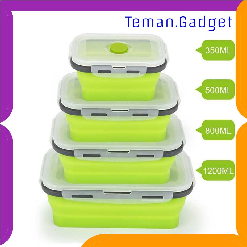 TG - DPR ACEBON Kotak Makan Foldable Healthy Bento Lunch Box Eco Friendly - TN99