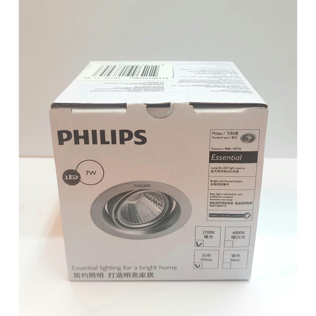 Philips Downlight Led 7 Watt Pomeron 59776