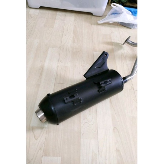 knalpot standar racing  beat, scoopy, genio(suara bas adem)