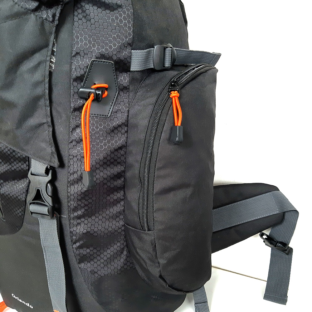 Tas Carrier 60L Keril Gunung Jumbo Ransel Camping Elbrus Orlando