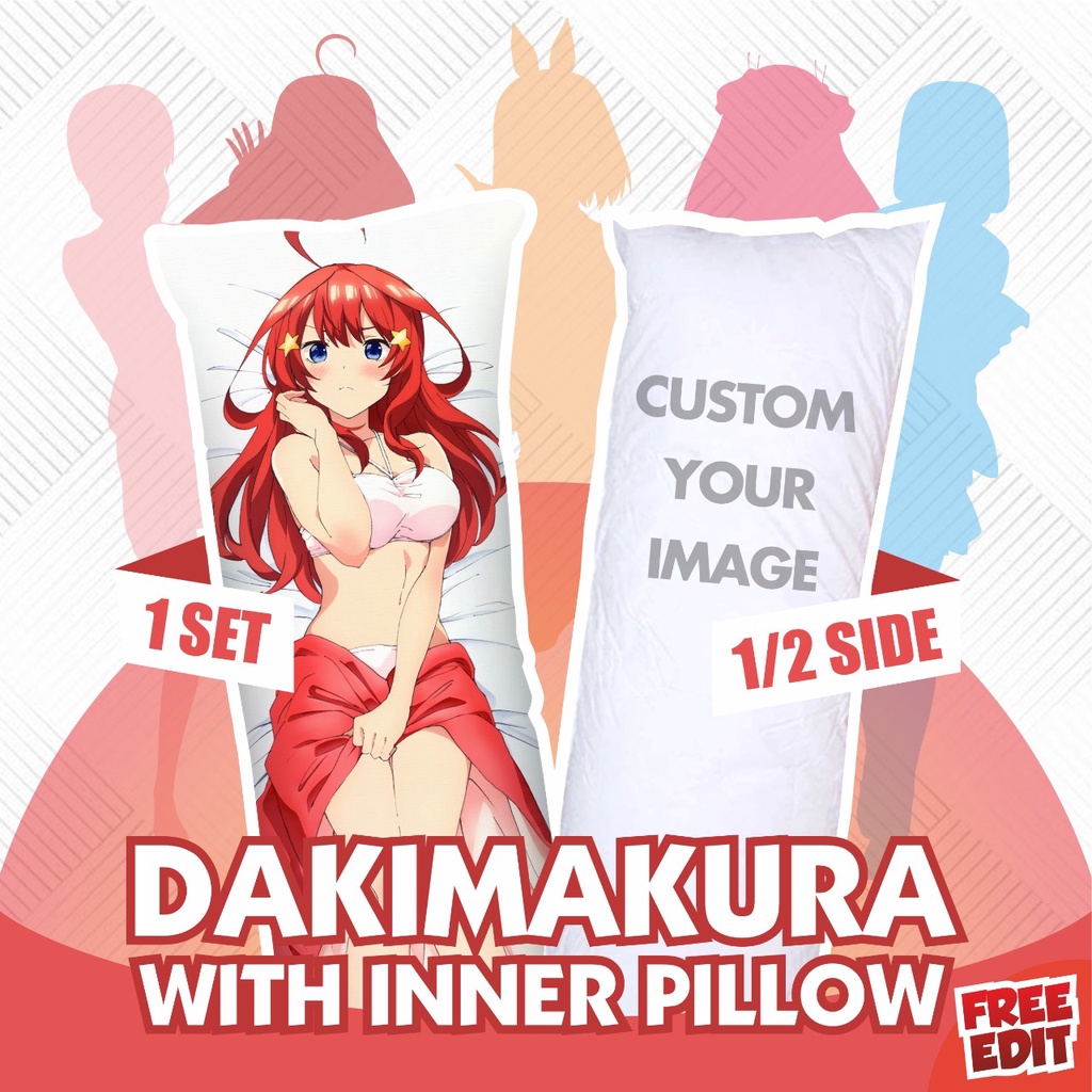 DAKIMAKURA CUSTOM WAIFU/HUSBANDO ANIME + ISI