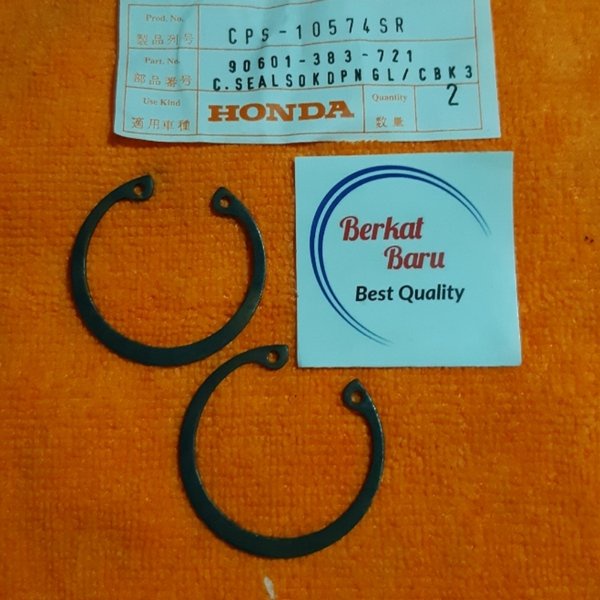 Original Nos 90601-383-721 Klip Clip Kancingan Snapring Sil Seal Shock Skok Shockbreaker Depan Honda