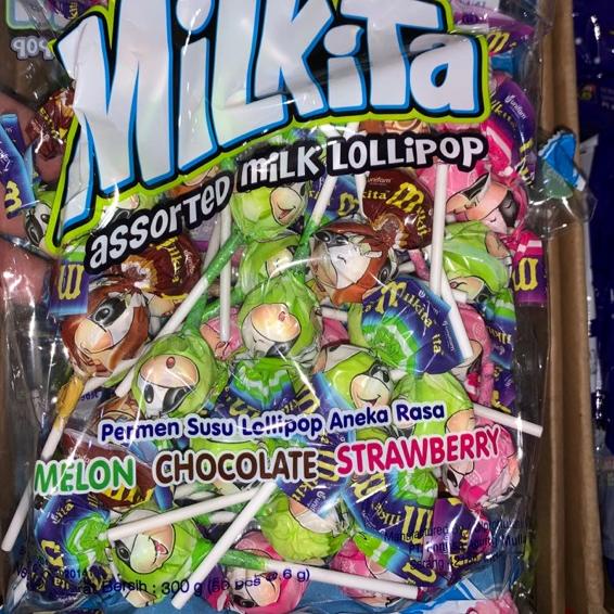 

FIA636 Milkita lolipop isi 50 pcs ||