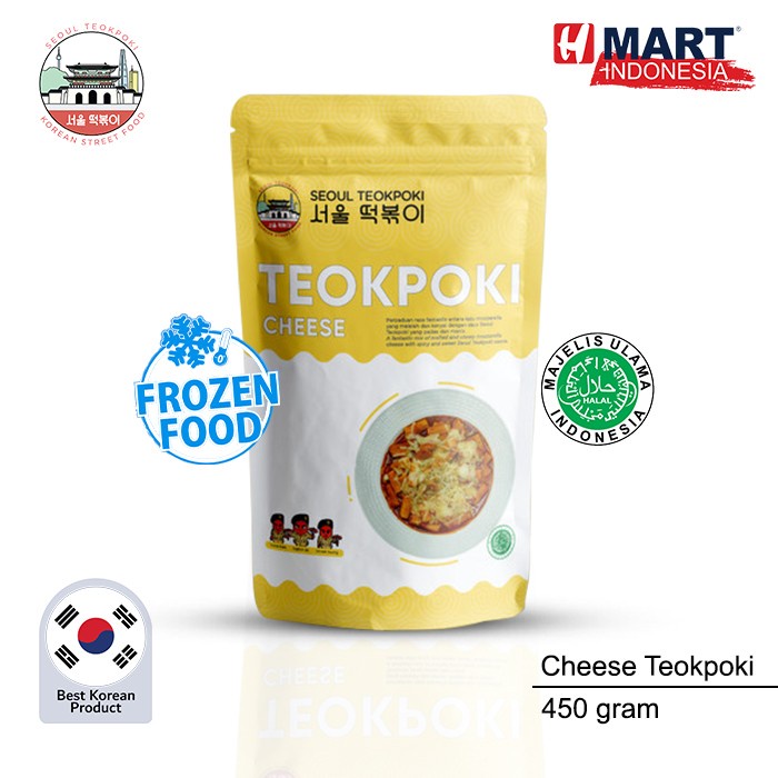 

Past Seoul Teokpoki Cheese - Teokpoki/Tteokbokki/Topokki 450G Halal