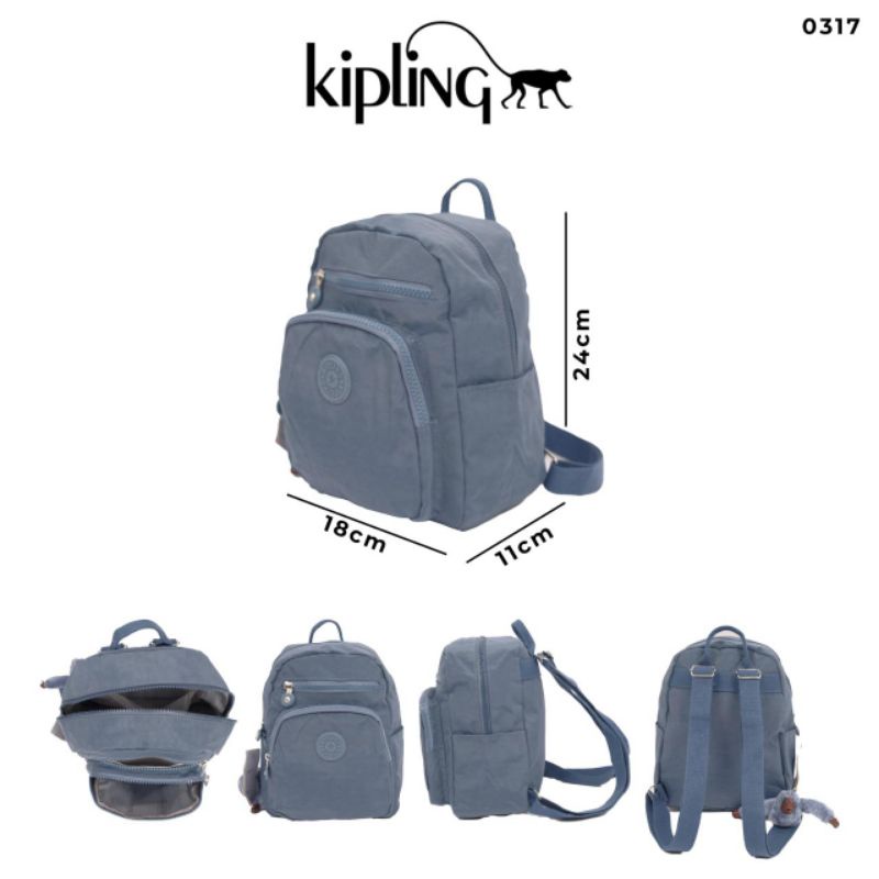 tas original - best seller ransel kipling mini 0317 - backpack kipling