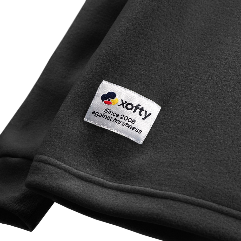 Xofty Valtari Polar Hoodie Sweater Black