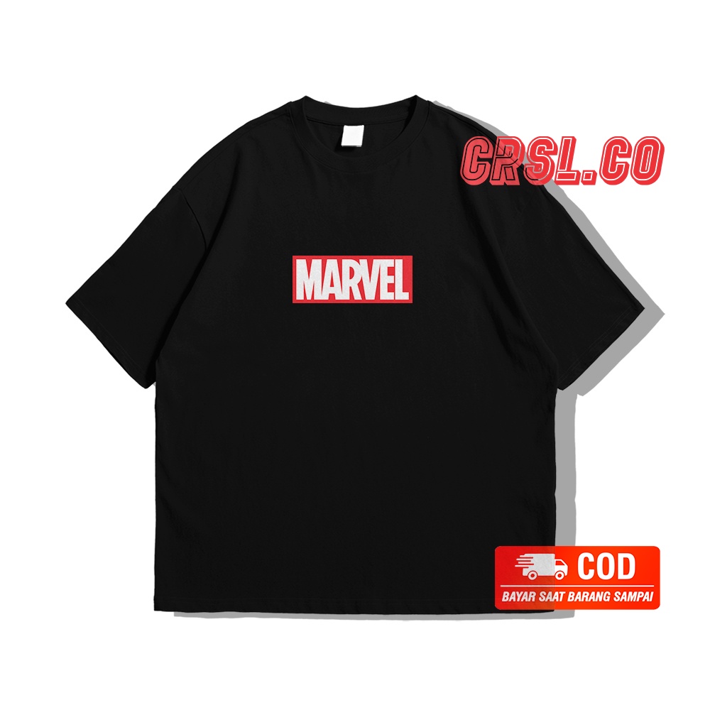 Kaos Pria dan Wanita Marvel Cotton 30s