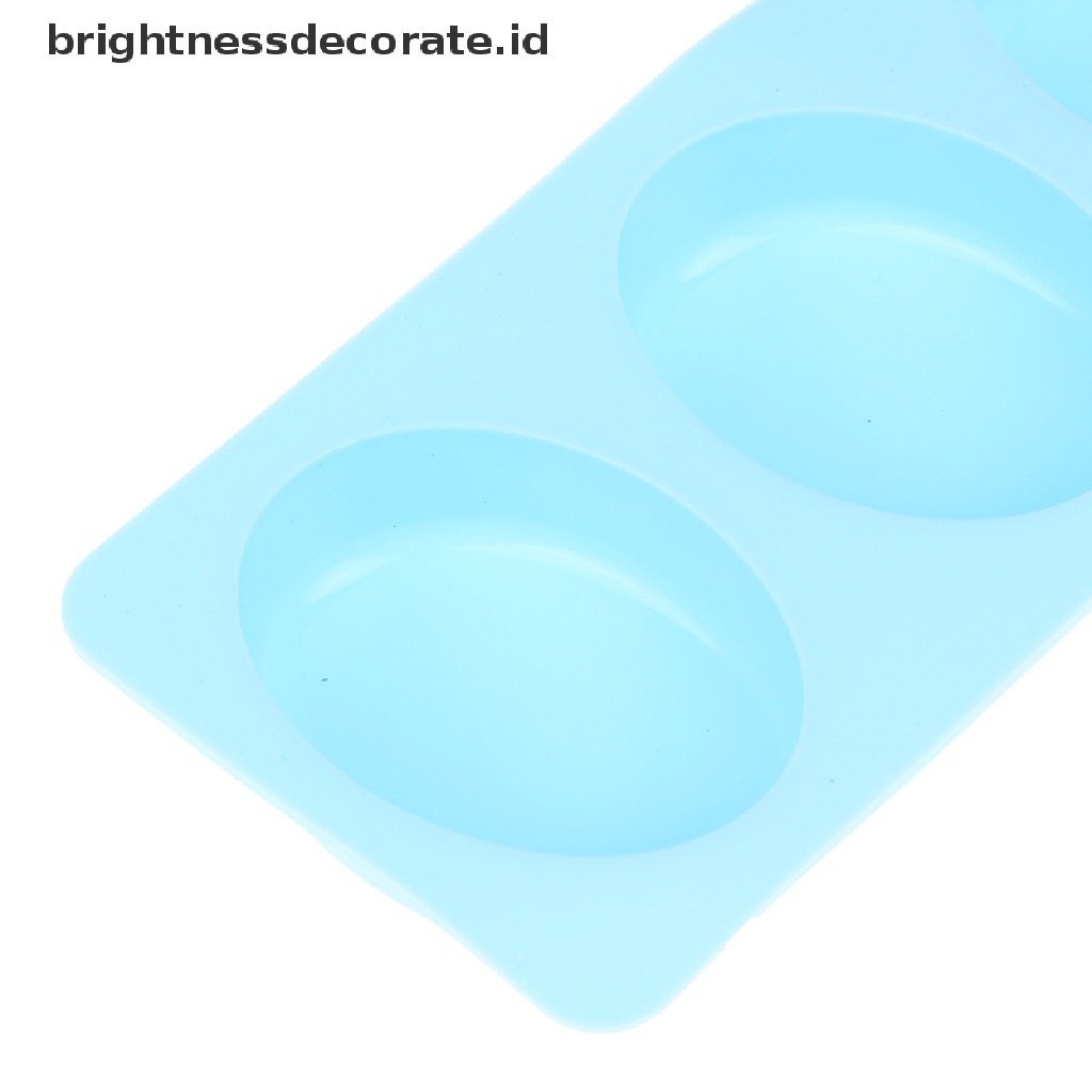 [Birth] Cetakan Sabun Silikon Handmade 4rongga Type Bar Making Mould Tool Resin Craft [ID]