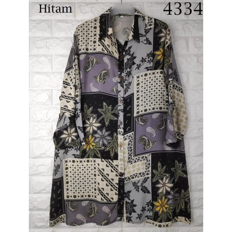 BT - TUNIK BATIK RAYON WANITA/ TUNIK JUMBO MOTIF