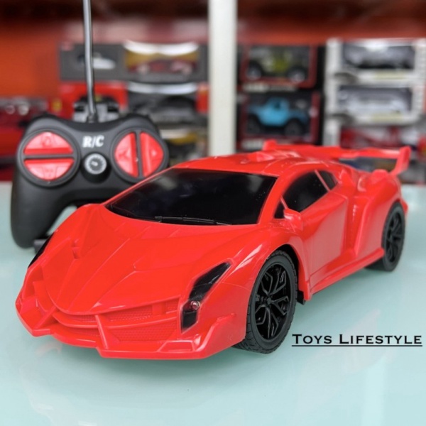 

Dijual Mainan Mobil Remote Control Anak RC Sport Car Murah - Veneno Merah Berkualitas