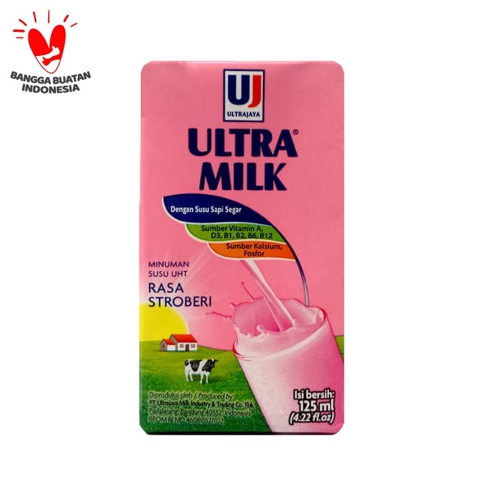 

[gdp] ULTRA SUSU STRAWBERY 125ML