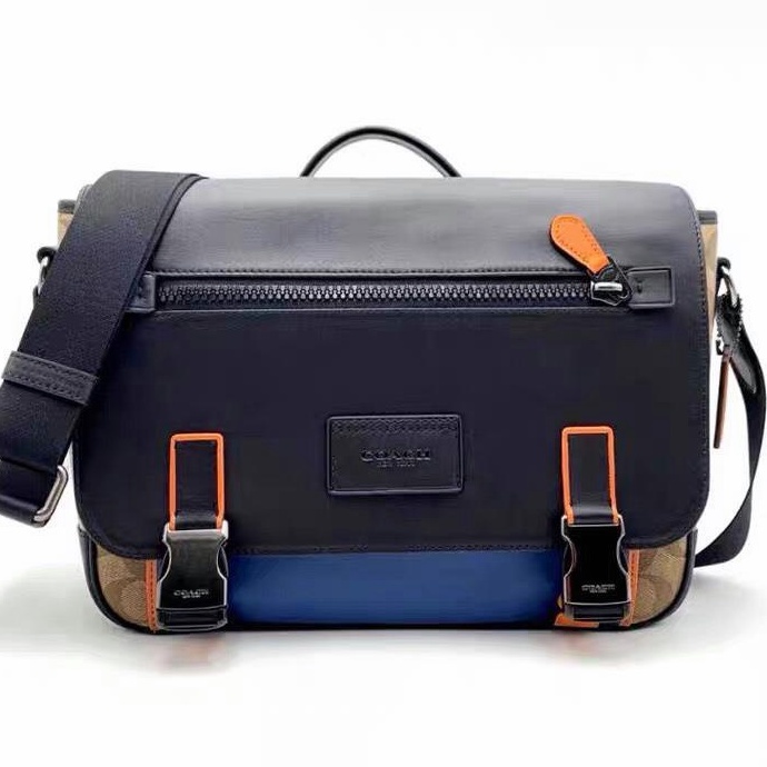 [Instant/Same Day] 33cm/27cm  Coach  2793  2725   Men's new track messenger bag shoulder bag messenger bag   ycb LX_Store