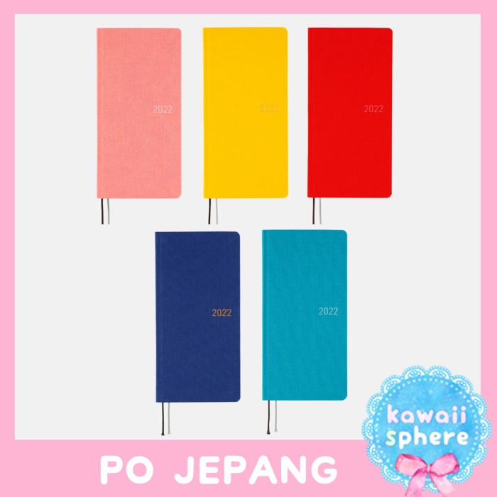 

Hobonichi Techo 2022 Standard Set : Weeks Po Hobonichi 2022