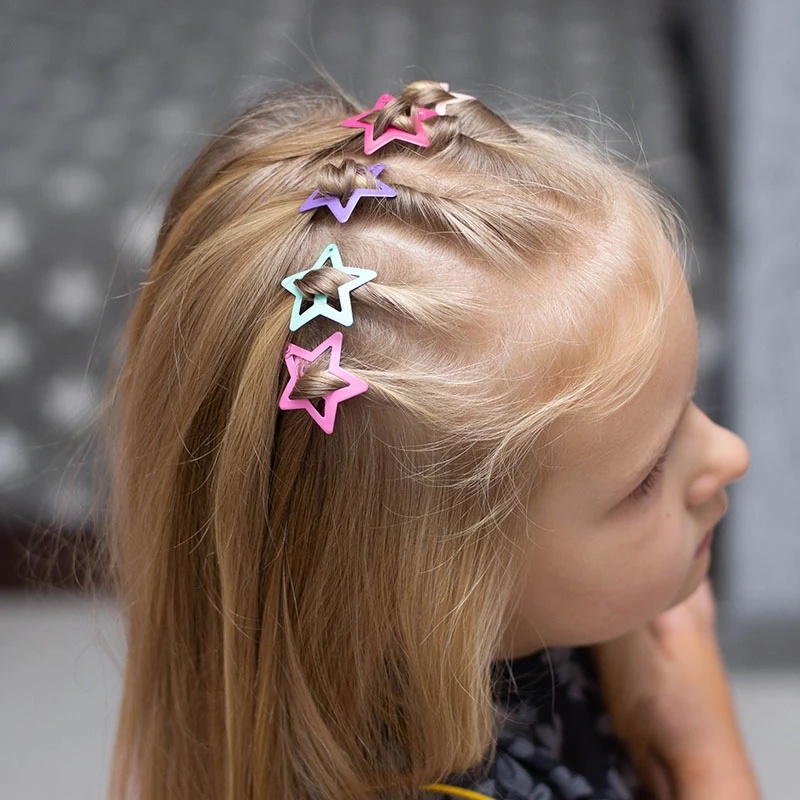 Jepit Rambut Anak Anak Lucu Princess Candy Color Jepit Pin Barrette/Jepit Rambut BB Snap Anak Perempuan