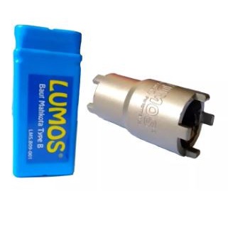 LUMOS TYPE B Double Crown Socket Kunci Mahkota Kunci Kopling GRIP ON h