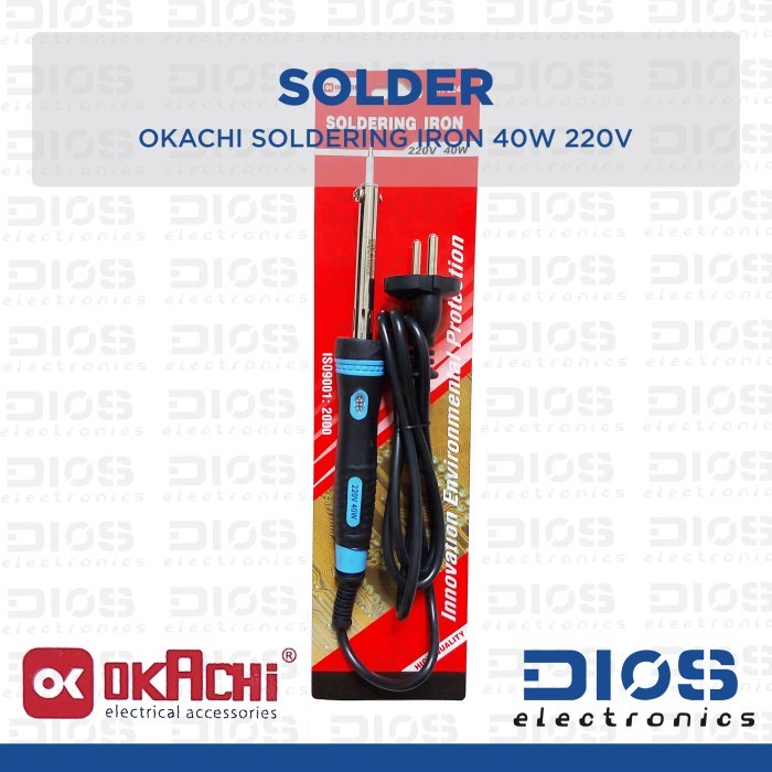 Solder 40W 220V with LED OKACHI OK-224SR
