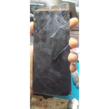 LCD redmi 9c copotan minus retak glas