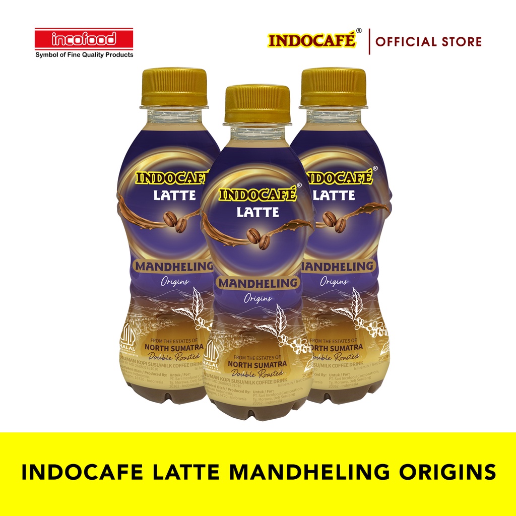 Indocafe Latte Mandheling Origins (200ml)