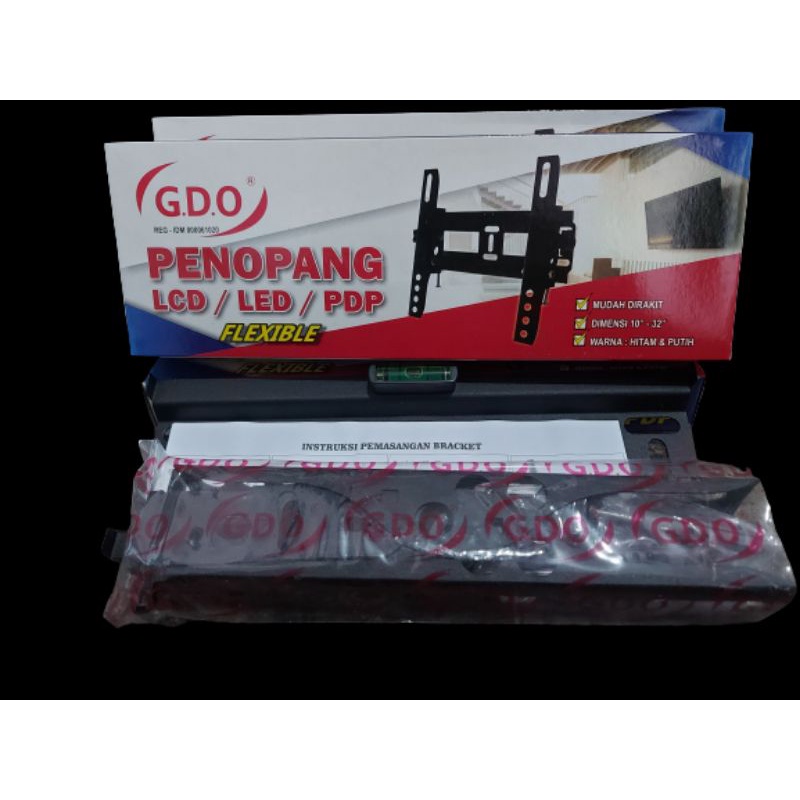 Braket tv 10 - 32 inch plat plus kompas