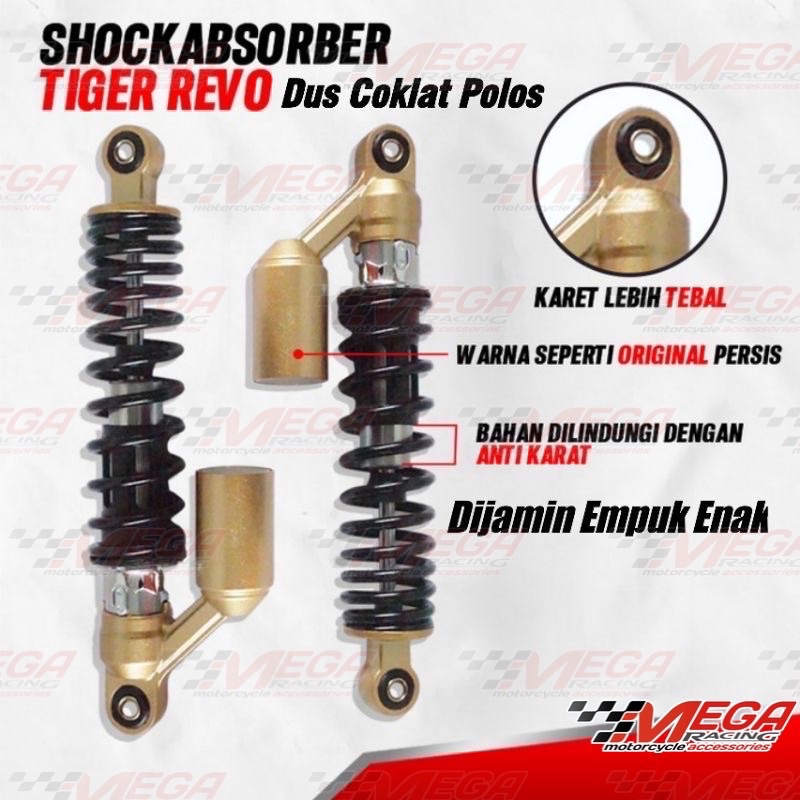 Shockbreaker Tiger Revo 320mm skok tirev shock Motor Tiger New Supra Grand Astre C70 CB GL Mega Pro