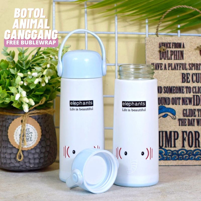 [COD] BOTOL MINUM ANAK ANIMAL TALI MURAH