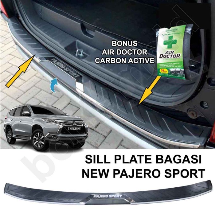 Sill Plate Bagasi NEW PAJERO SPORT Otoproject Rear Door Sill Plate