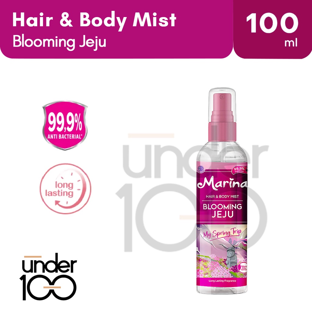 ❤ UNDER100 ❤ MARINA Hijab Hair &amp; Body Mist 100ml | Parfum | Parfume | BPOM