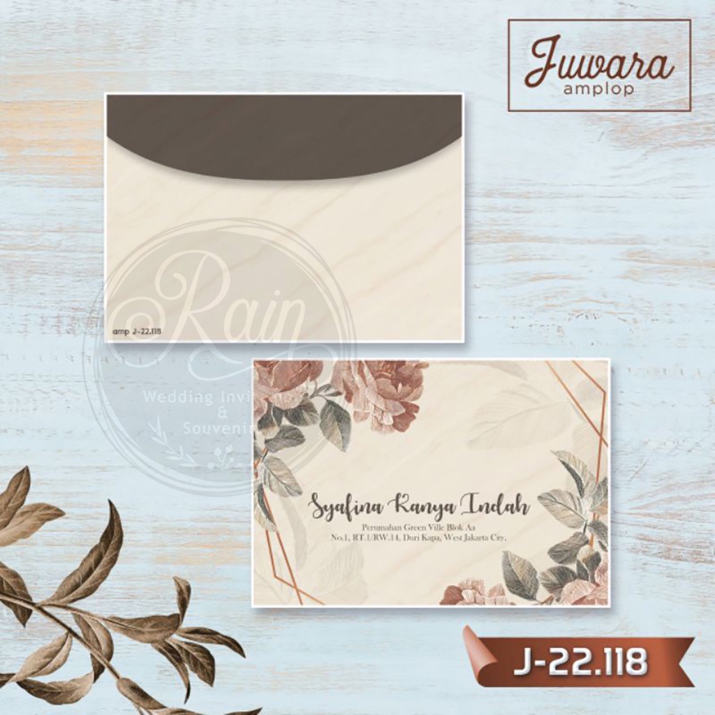

Amplop Juwara j118 / Amplop Kondangan / Amplop Custom Nama