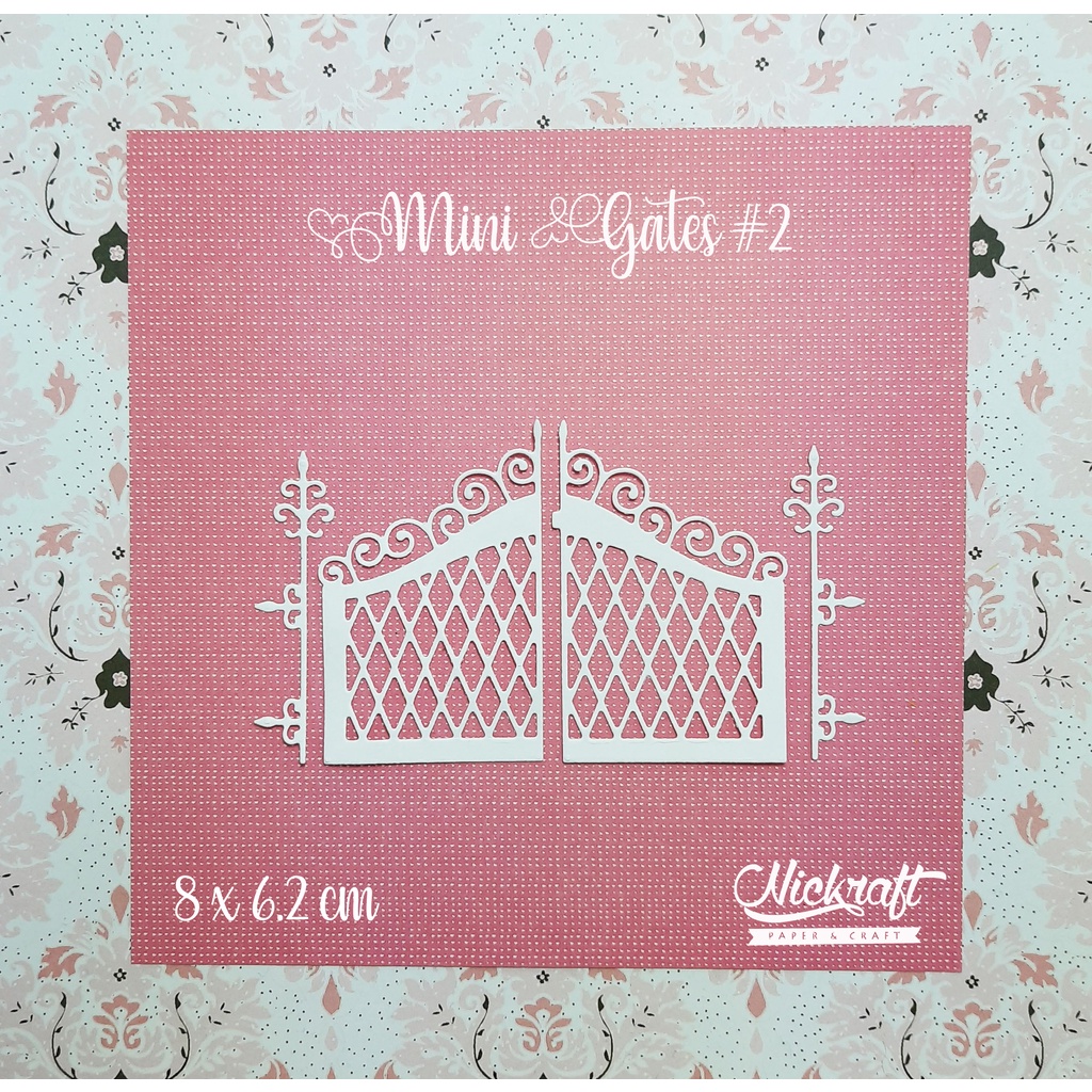 

MINI GATES #2 - HIASAN SCRAPBOOK KARTU UCAPAN PAGAR GERBANG RUMAH
