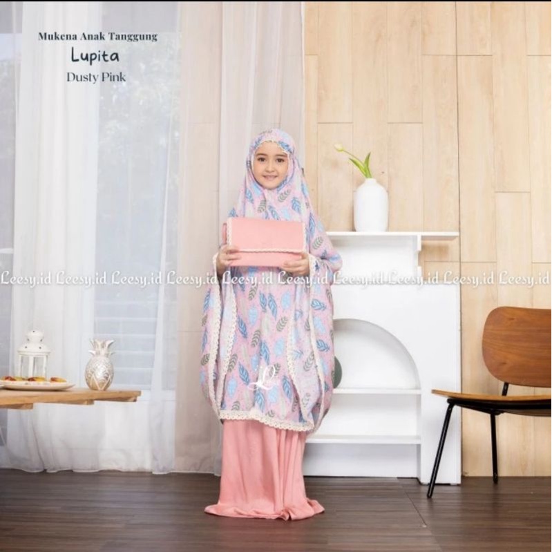 Mukena Tanggung Tas Sajadah Lupita by Lessy.id
