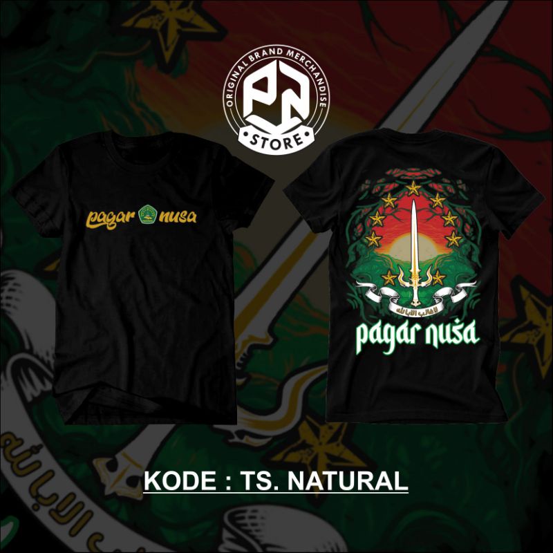 kaos pagar  nusa plastisol