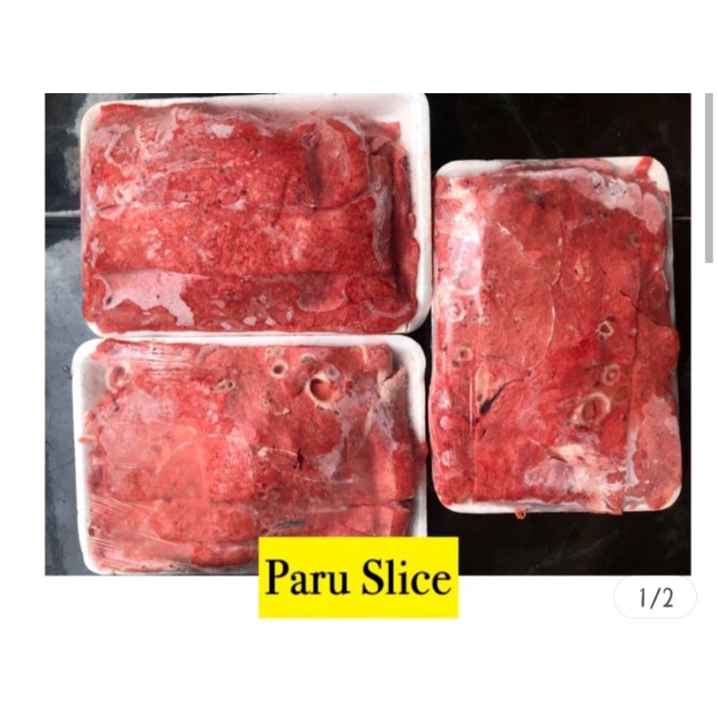 

paru sapi slice/BBQ original