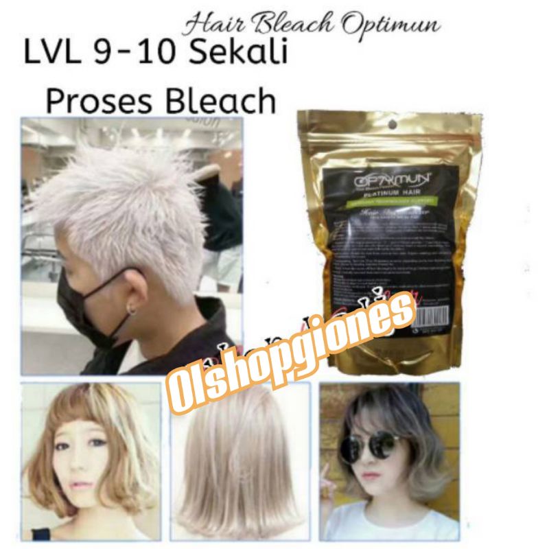 Bleaching korea premium BC Professional level 9 putih 500gr grade A Blonde Diva Optimun powder light master Koreo