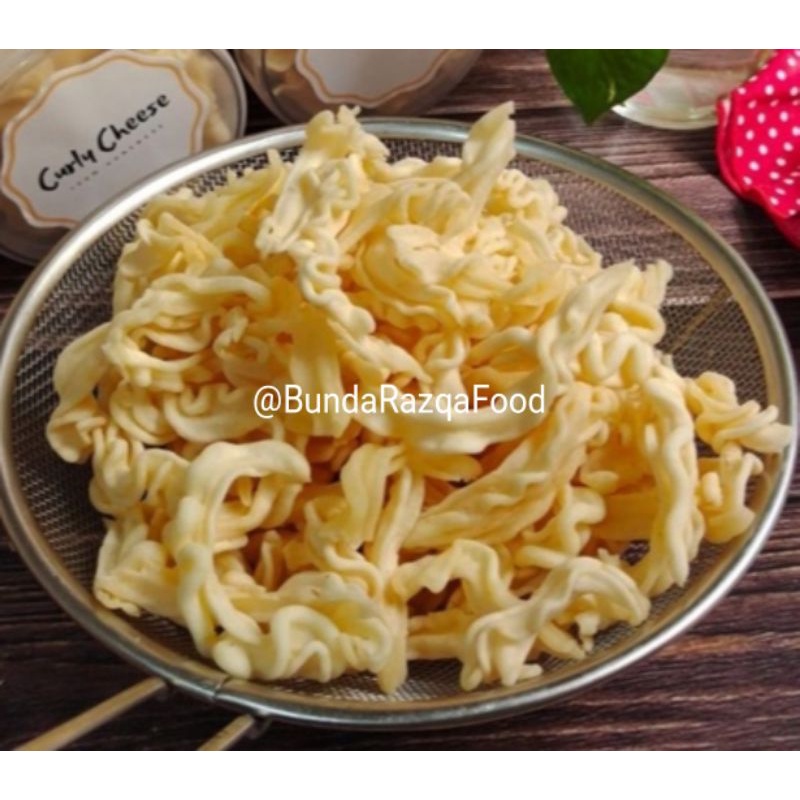 Stik Keju Kriwil / Keju Keriting Gratis Saos Sambal