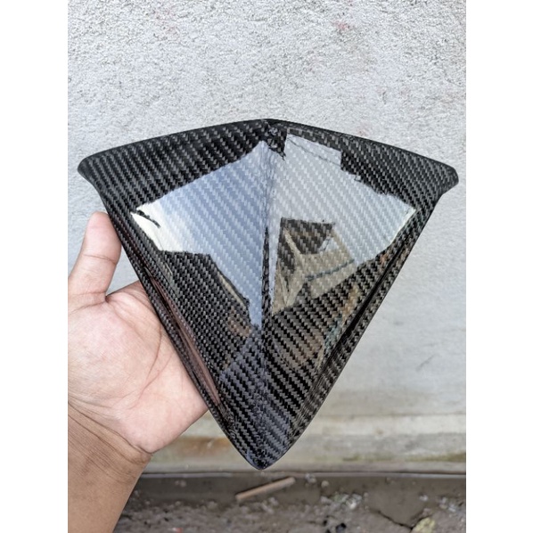 VISOR KARBON KELAR VARIO 125 OLD / PART ORI HONDA AHM