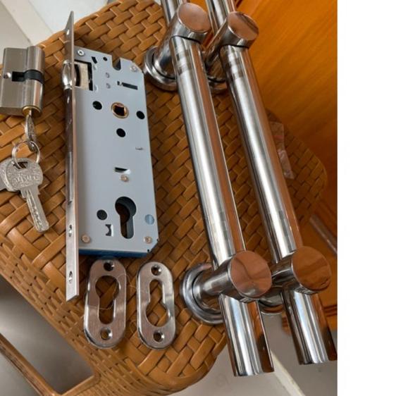 ☺ promo kunci pintu tarung/ kunci pintu kupu/ kunci pintu dobel/ handle kunci pintu Double/ 2 gagang