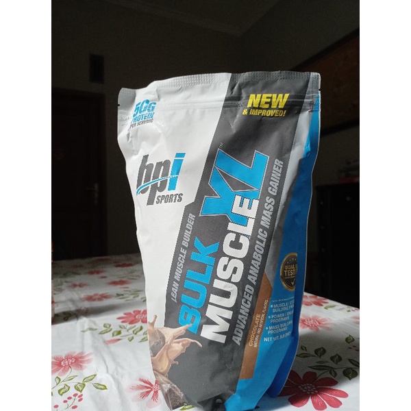 BPI Sport Bulk 2 Lbs Muscle XL Gainer Weight Gainer