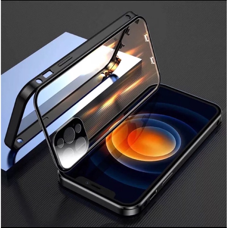 Case magnetic IPhone 11 double glass