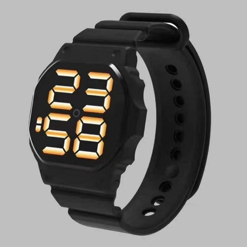 Terviral Jam Tangan Led Men Women Kasual Cantik Terlaris Bisa COD Free Box