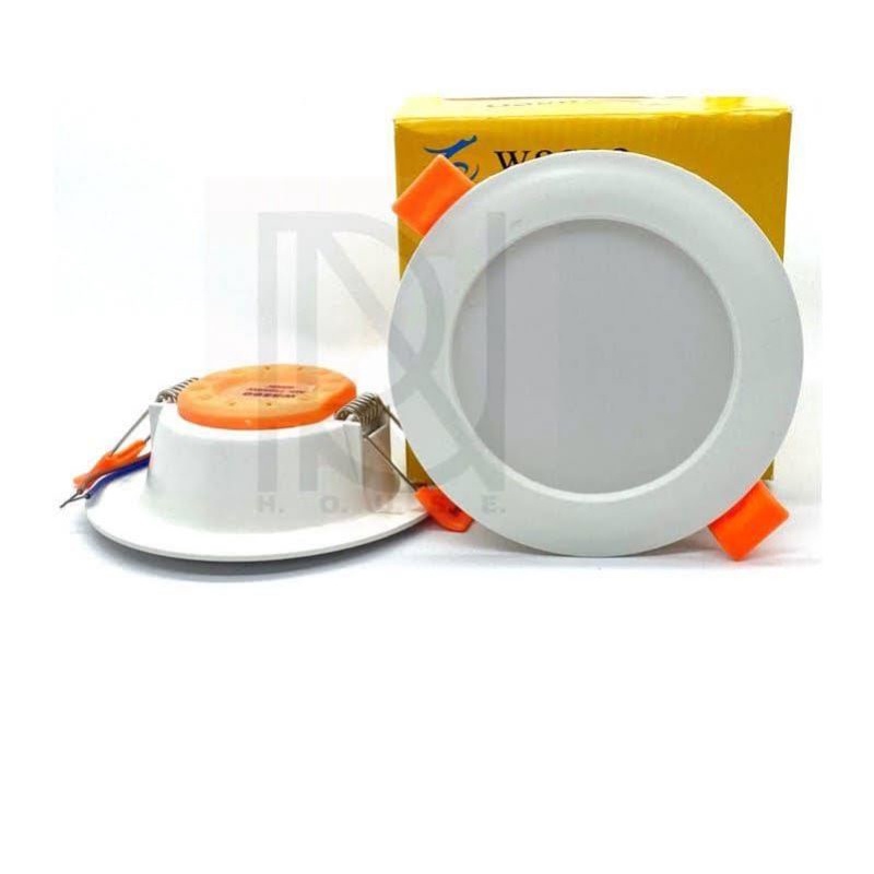 Lampu Plafon LED Downlight Bulat IB Inbow 5W 5 Watt Putih Warm White