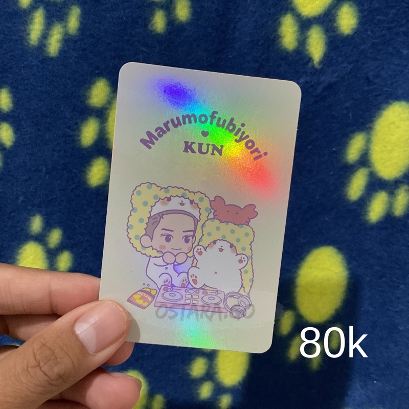 Soecial Photocard Kun NCT x Sanrio Marumofubiyori