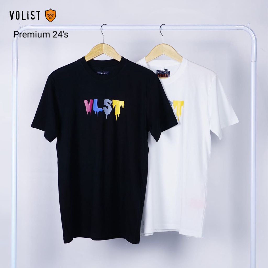 KAOS PREMIUM//DiStro T-SHIRT VOLIST PREMIUM CATTON  24 S