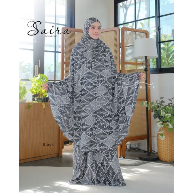 MUKENA SAIRA ALBARIZK UMMA |MUKENA MOTIF SATIN ARMANY