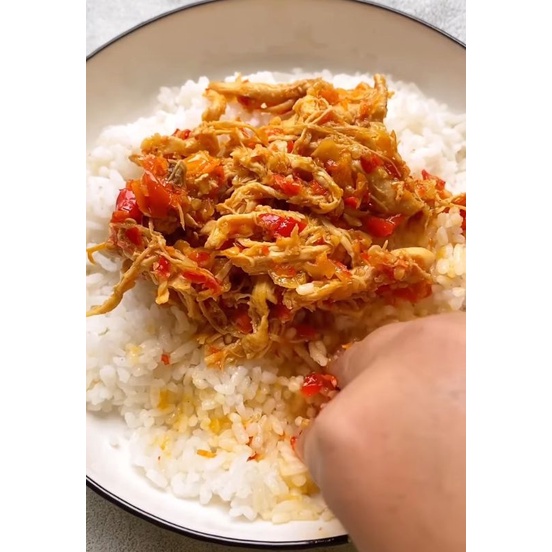 

Ayam Suwir Pedas Porsi Besar