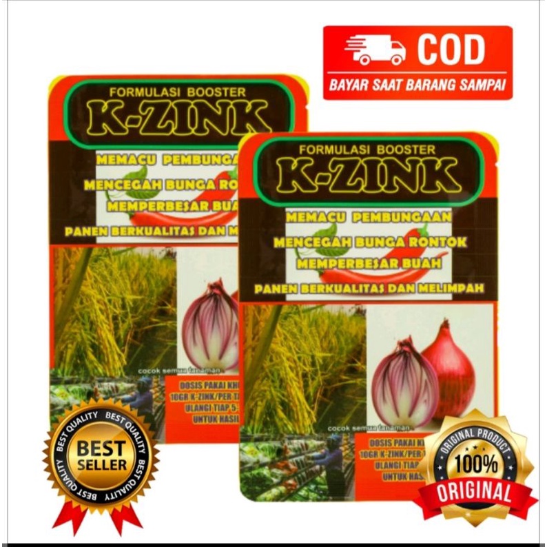 Pupuk Buah Terlaris K-ZINK FORMULASI BOOSTER Perangsang Dan Pembesar Buah