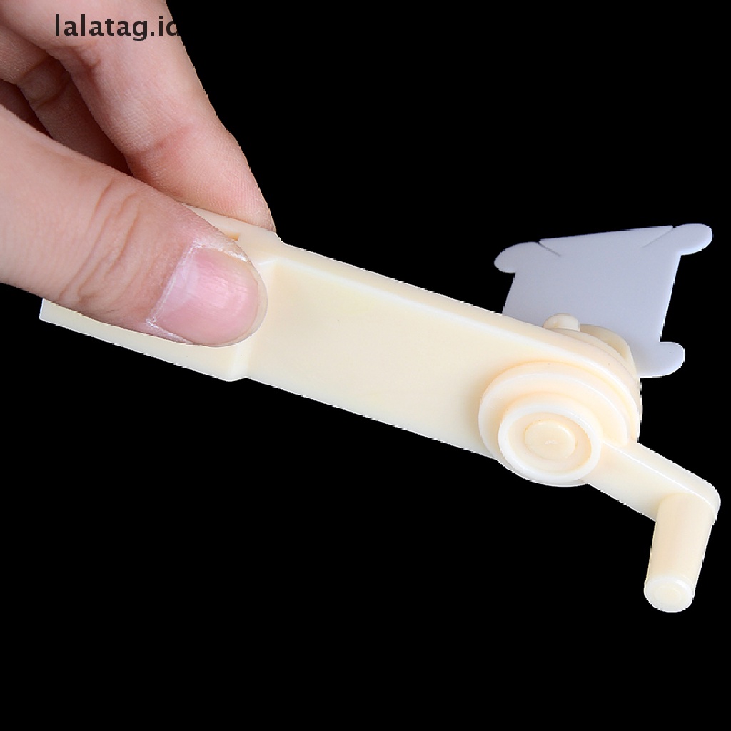 [lalatag] 1pc string winder &amp; 30pcs bobbins Benang Bordir &amp; craft Bahan Plastik Untuk stora [ID]