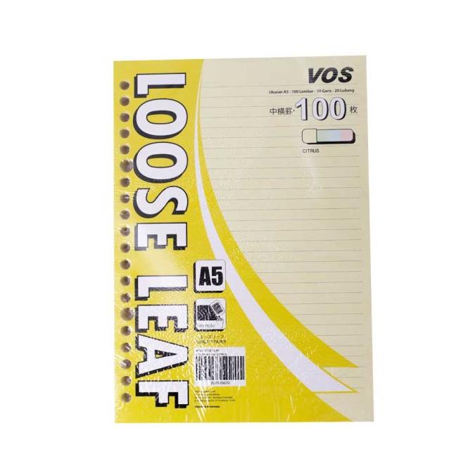 

Vos Loose Leaf Color A5 100 - Citrus gram33 Juara
