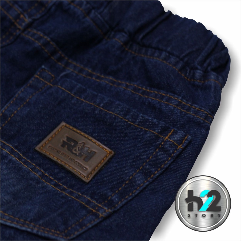 Setelan Celana Panjang Anak Bahan Jeans Untuk Usia 3-12Tahun by Him22Story