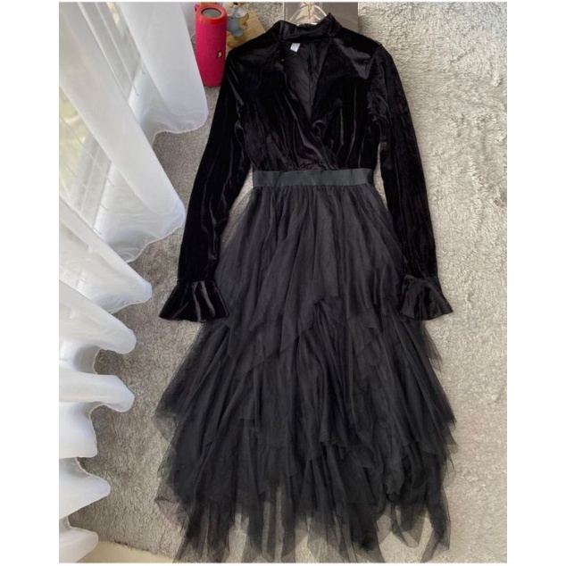 Dress velvet mix tile