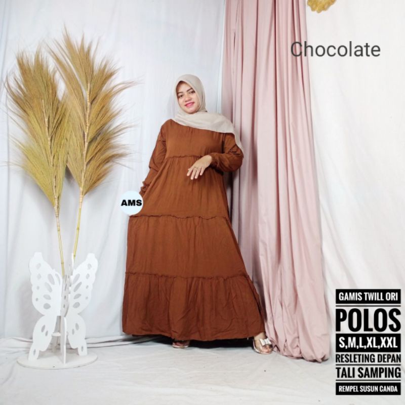 Gamis Twill Ori Polos